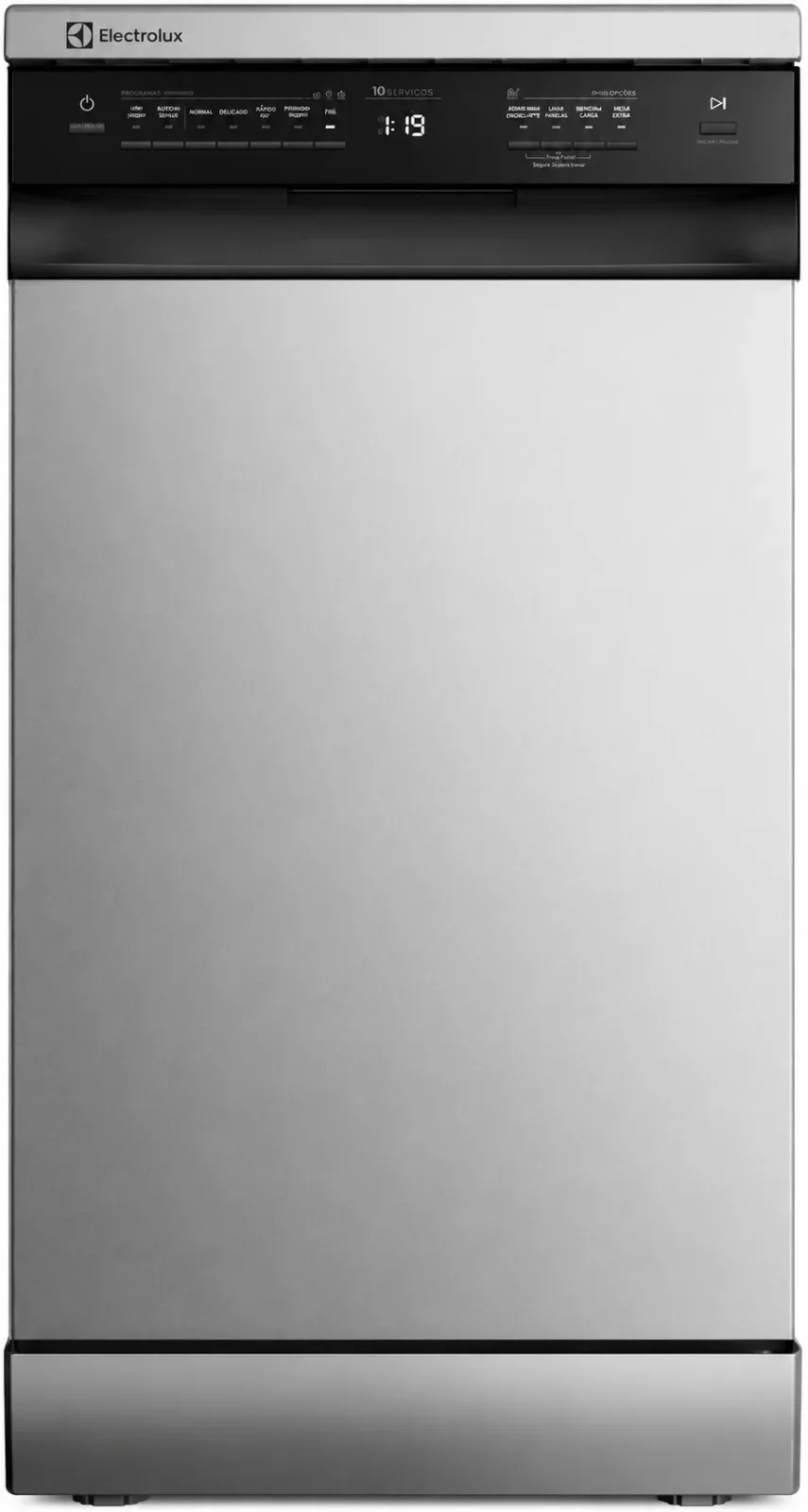 LAVA-LOUÇAS ELECTROLUX 10 SERVIÇOS EM AÇO INOX — ALTA PERFORMANCE, ECONOMIA E LIMPEZA IMPECÁVEL