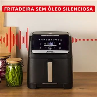 Fritadeira sem Óleo AirFryer Moulinex EZ8428F0 Easy Fry Silence 7L - Preto