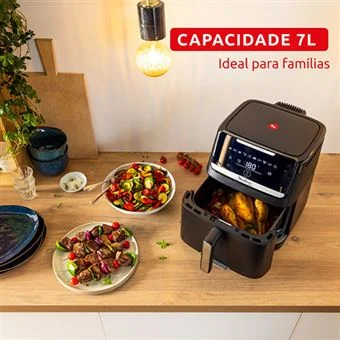 Fritadeira sem Óleo AirFryer Moulinex EZ8428F0 Easy Fry Silence 7L - Preto