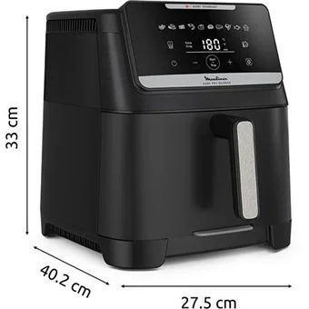 Fritadeira sem Óleo AirFryer Moulinex EZ8428F0 Easy Fry Silence 7L - Preto