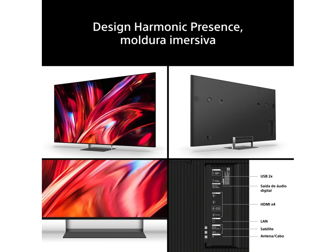 TV SONY BRAVIA 9 II K-65XR95M2 (True RGB - 65'' - 165 cm - 4K Ultra HD - Smart TV)