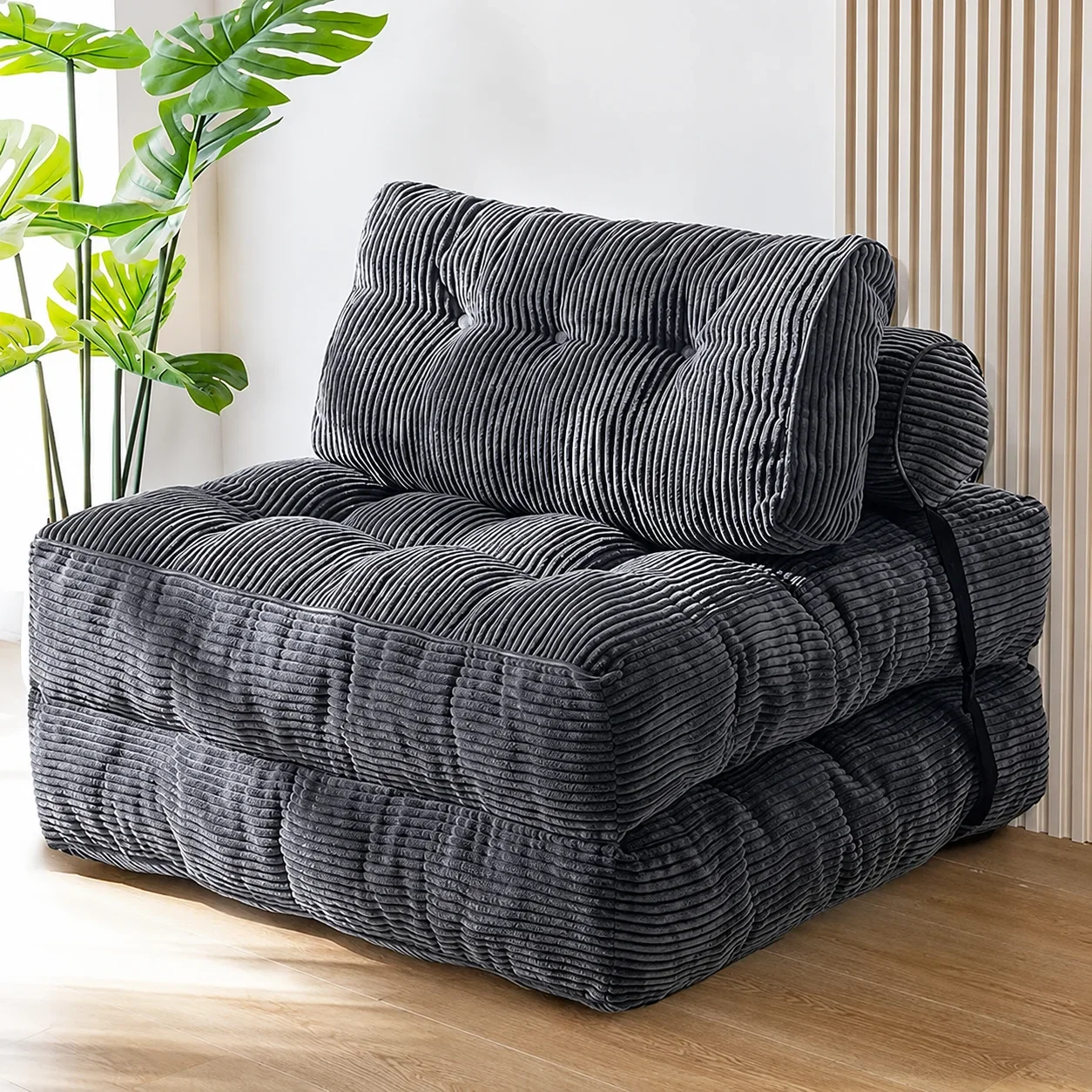 (PAGUE 1 LEVE 3) SOFÁ-CAMA DOBRÁVEL PREMIUM MAXYOYO — CADEIRA CONVERSÍVEL EXTRA CONFORTÁVEL COM TRAVESSEIRO