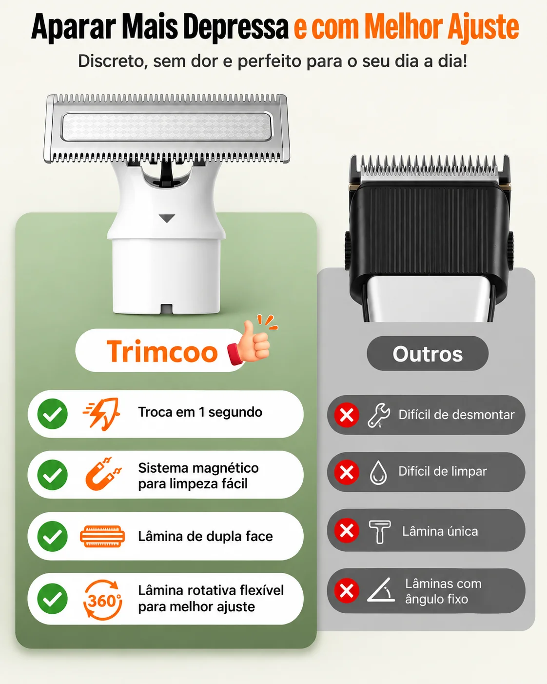 APARADOR ELÉTRICO MULTIFUNCIONAL XPERTT — CABEÇA MAGNÉTICA EM T, CORTE PRECISO E DESIGN PREMIUM EM PRETO
