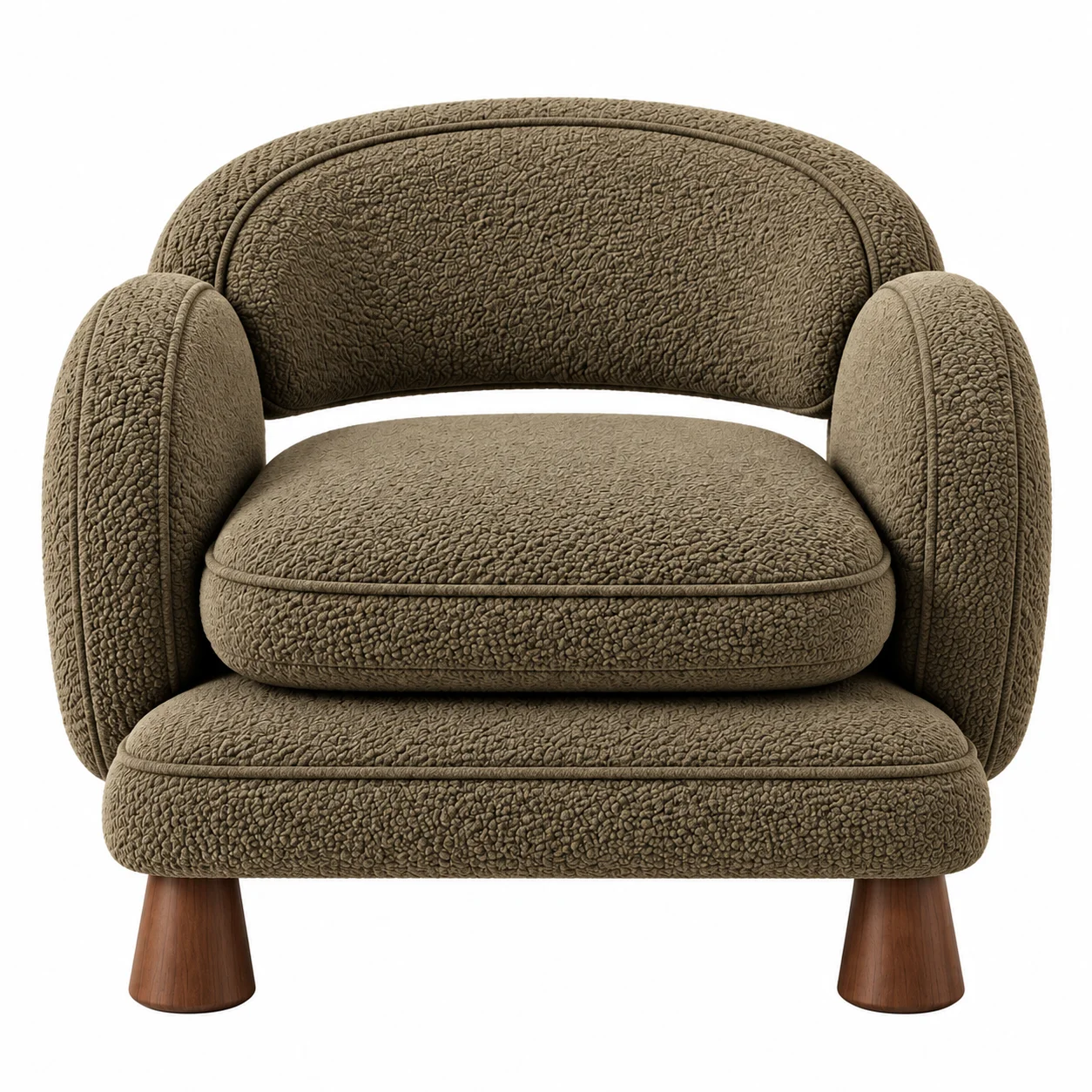 Poltrona Bouclé