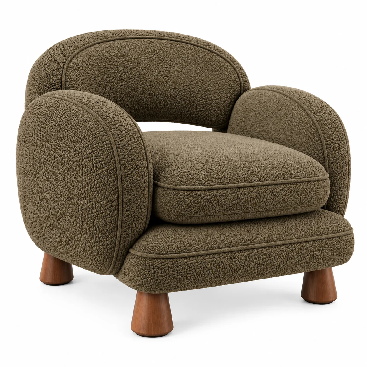 Poltrona Bouclé