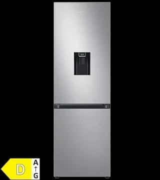 Frigorífico Combinado No Frost, 341 L, 185,3 cm, Look Inox